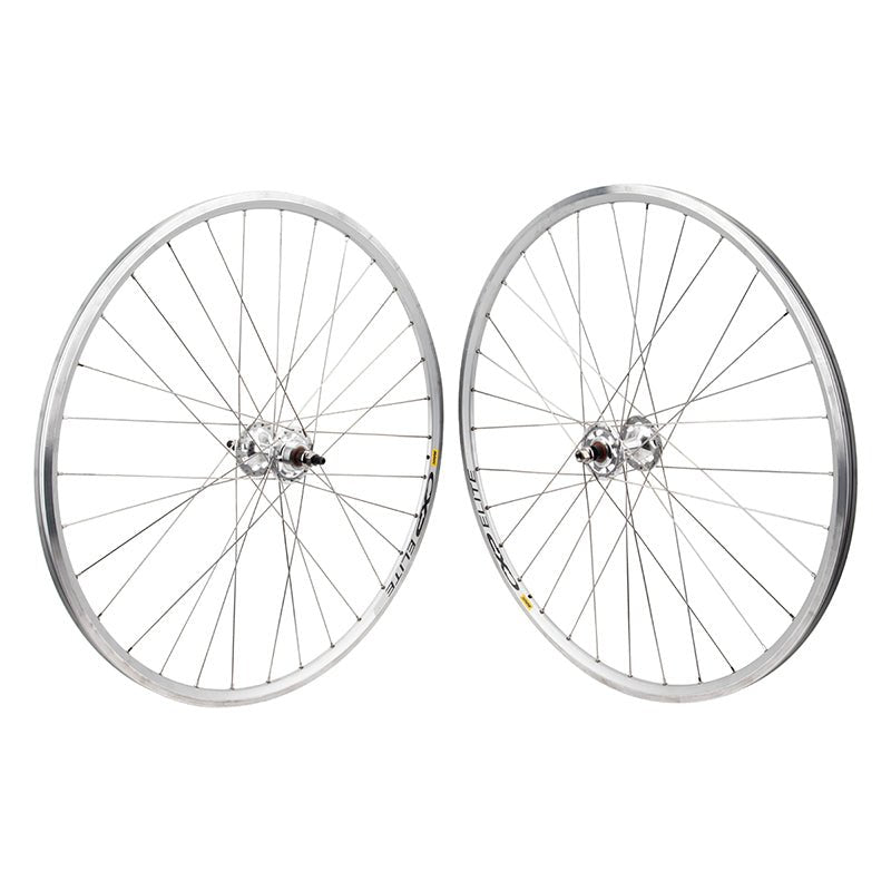 Wheels Wheel master Wheel master 700C Alloy Fixed Gear/Freewheel Double Wall 700C Wheel SET Light Gray