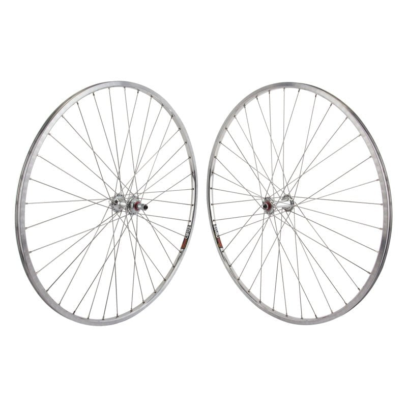 Wheels Wheel master Wheel master 27` Alloy Road Double Wall 27in Wheel SET Gray