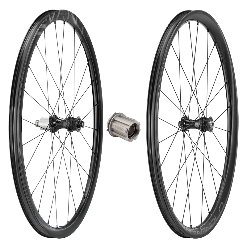 Wheels Campagnolo Campagnolo Levante 700C Wheel SET Dark Slate Gray