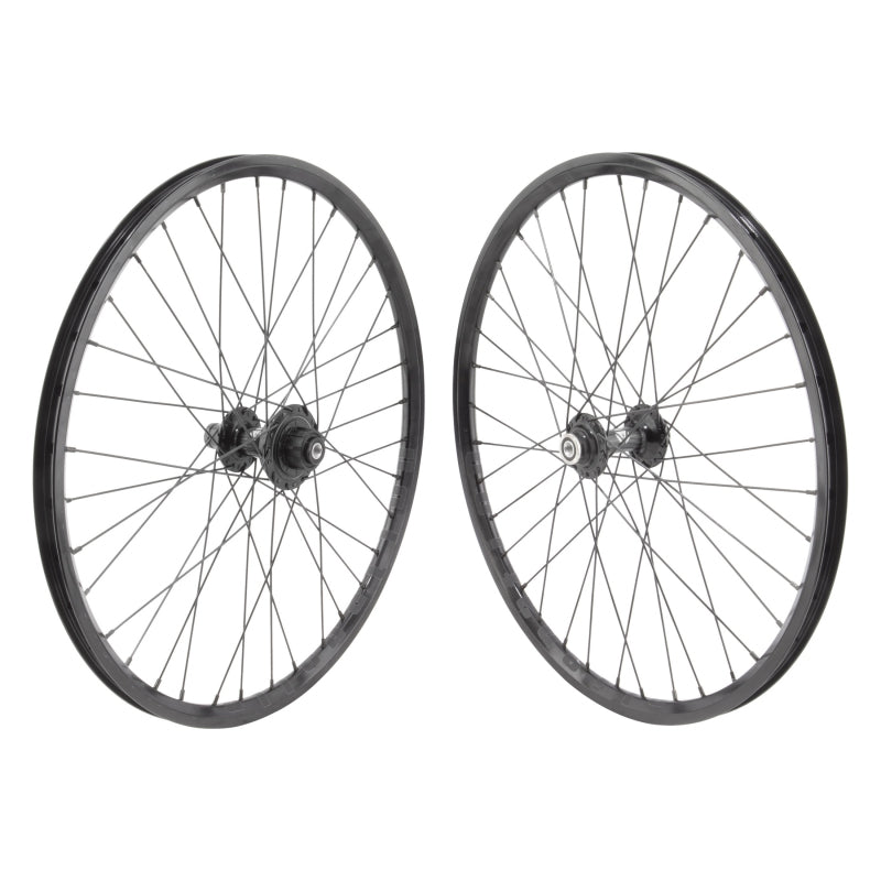 Wheels Wheel master Wheel master 20` Alloy Mini BMX 20x1-1/8 Wheel SET Dim Gray
