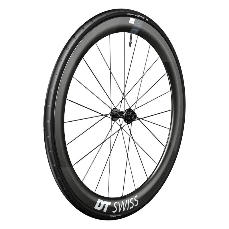 Wheels DT Swiss Dt swiss ARC 1400 Wide Dicut 50 WTS 700C Wheel Front Dark Slate Gray