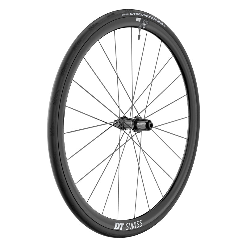 Wheels DT Swiss Dt swiss AR 1600 Spline WTS 700C Wheel Rear Dark Slate Gray