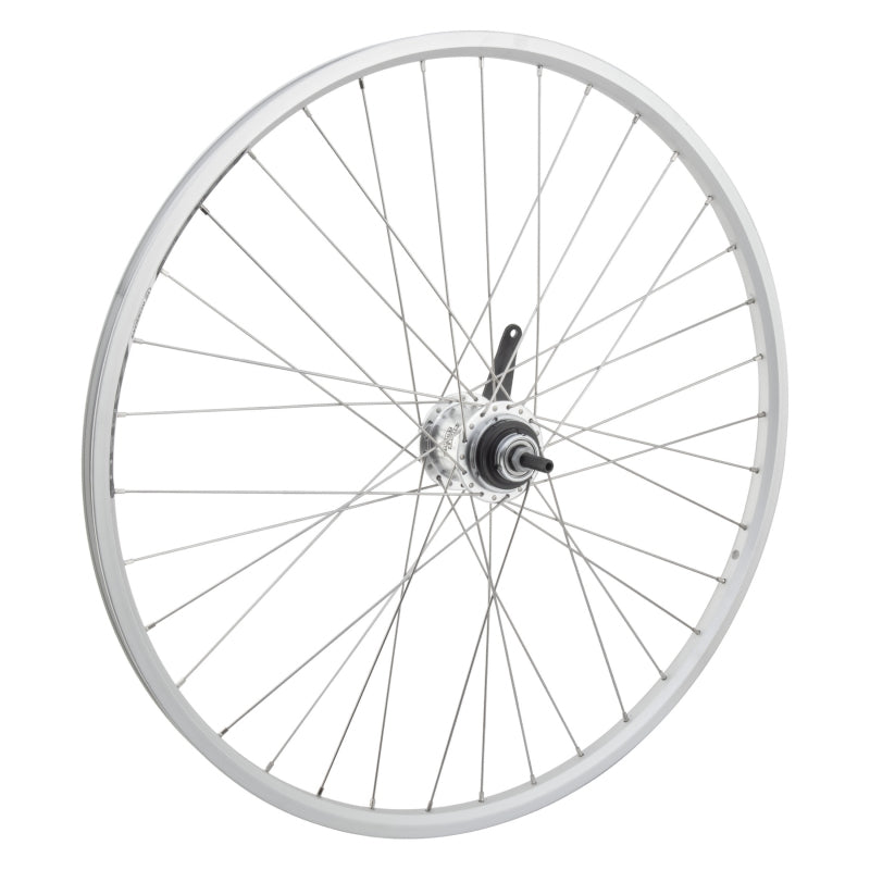 Wheels Wheel master Wheel master 26x1-3/8 Alloy Lightweight Single Wall 26x1-3/8 Wheel Rear Light Gray