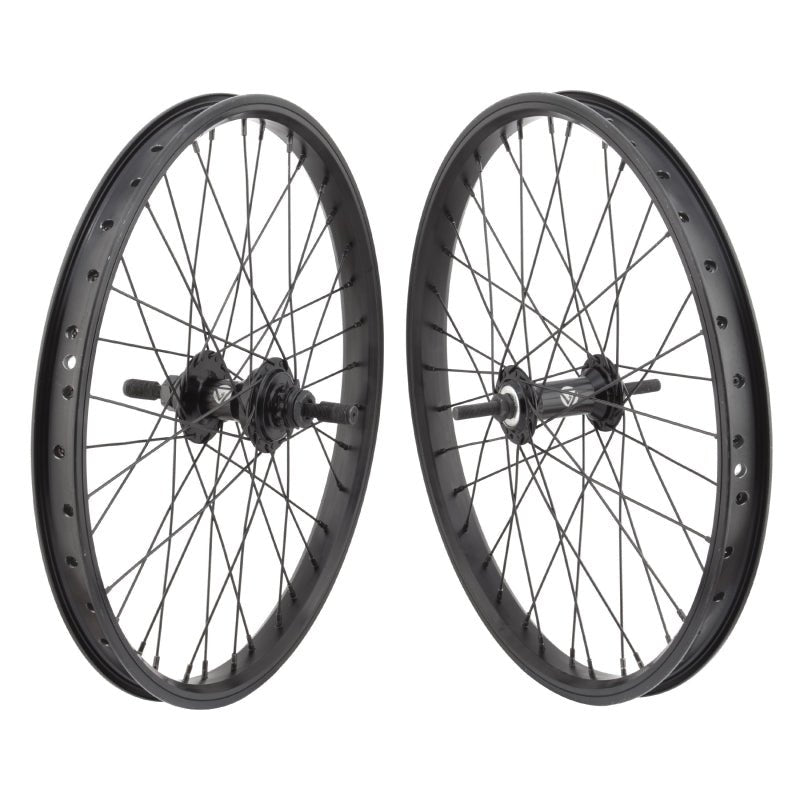 Wheels Wheel master Wheel master 20` Alloy BMX 20in Wheel SET Dark Slate Gray