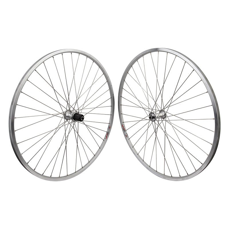 Wheels Wheel master Wheel master 700C Alloy Road Double Wall 700C Wheel SET Gray