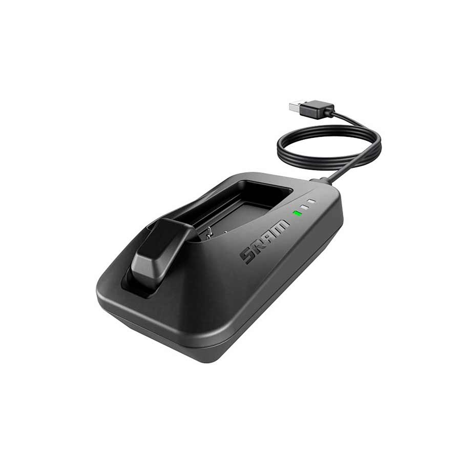 Electronic Shifter Parts SRAM SRAM eTap and eTap AXS Battery Charger and Cord (Battery not included) Dark Slate Gray