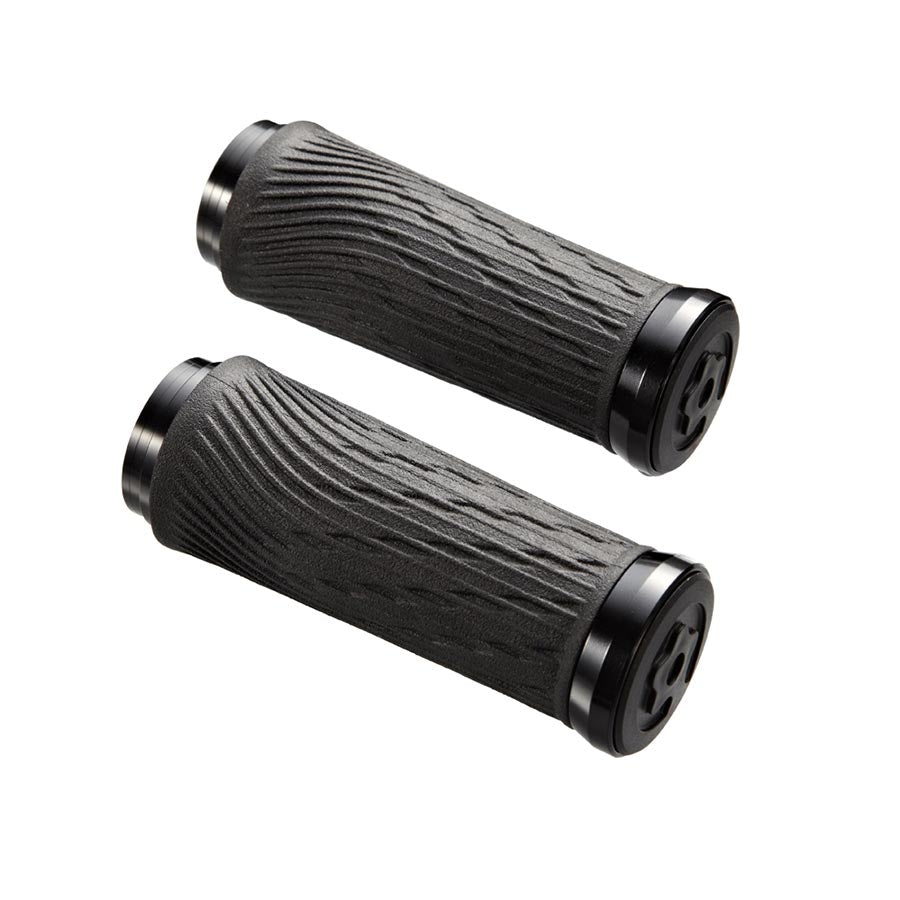 Grips SRAM SRAM Integrated Shift Grips - Black Lock-On Dark Slate Gray
