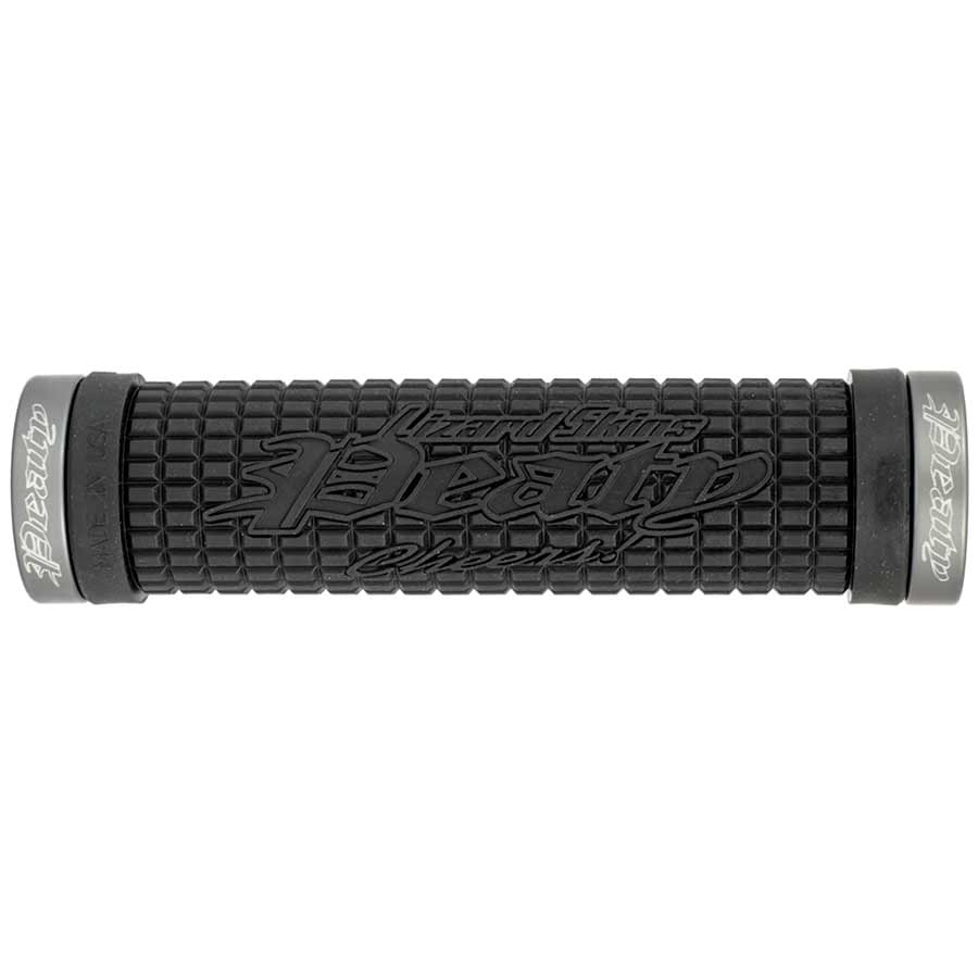 Grips Lizard Skins Lizard Skins Peaty Grips - Black Lock-On Dark Slate Gray