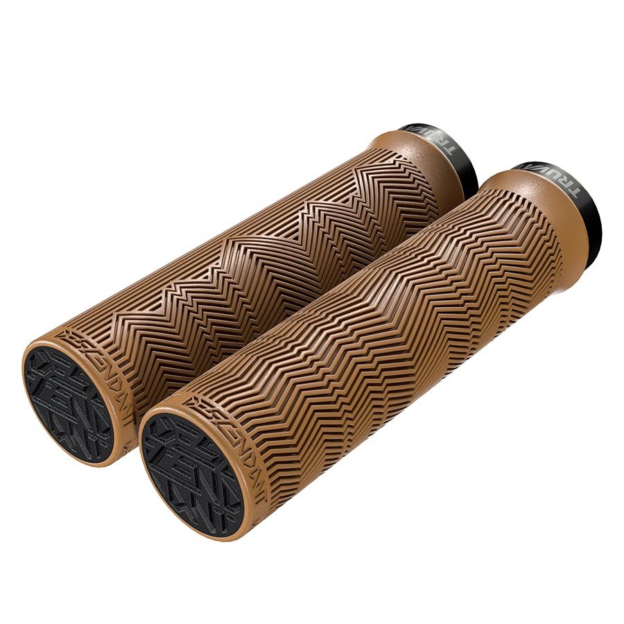 Grips TruVativ TruVativ Descendant Grips - Locking 133mm Gum Dark Slate Gray