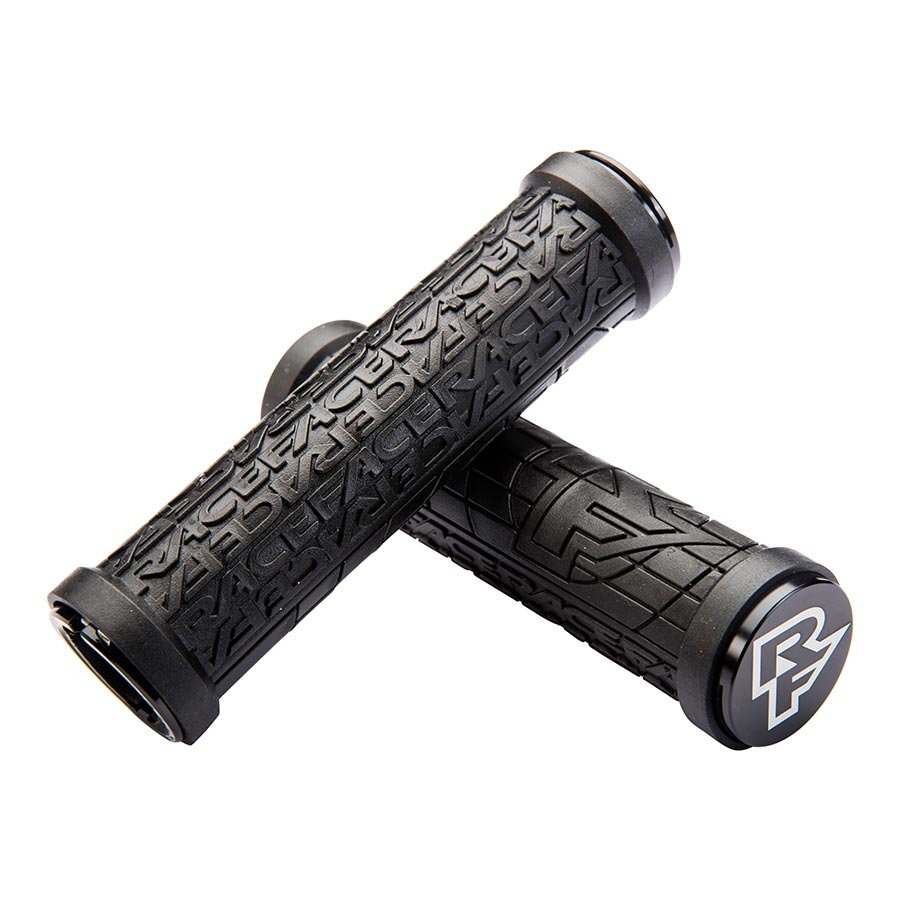 Grips Race Face RaceFace Grippler Grips - Black Lock-On 30mm Dark Slate Gray