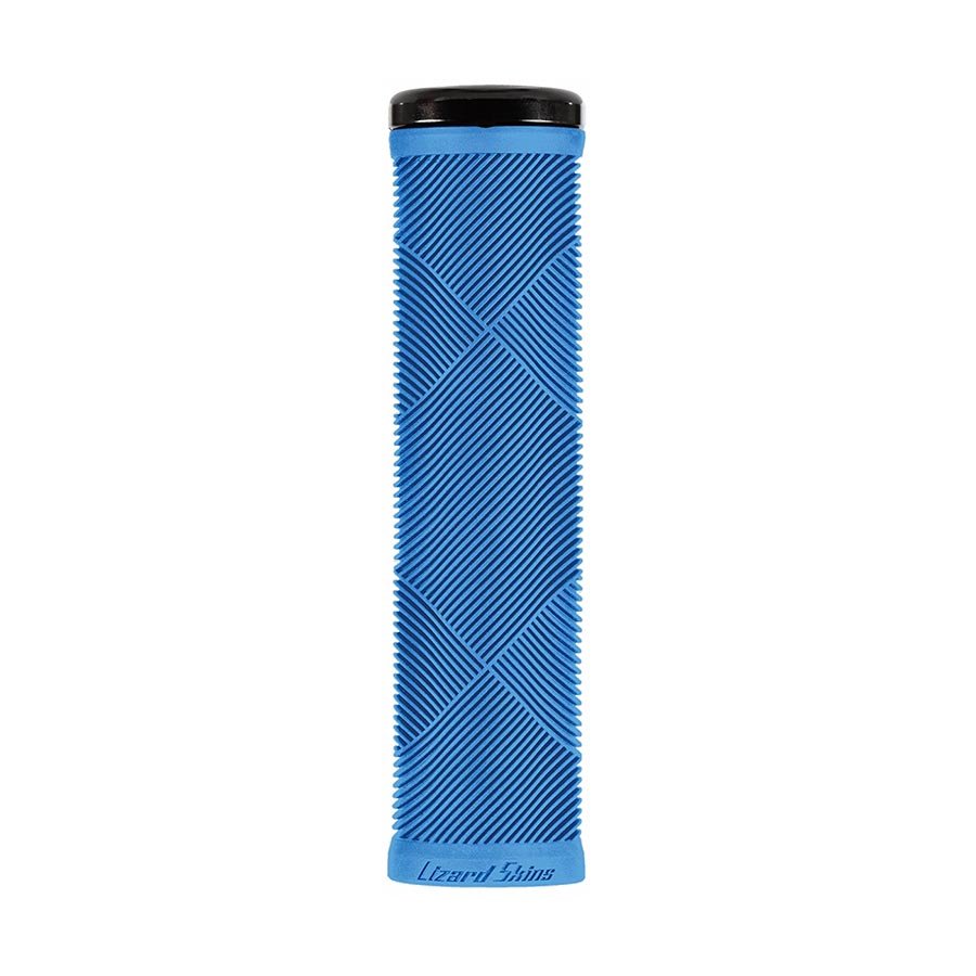 Grips Lizard Skins Lizard Skins Strata Lock-On Grips - Blue Steel Blue