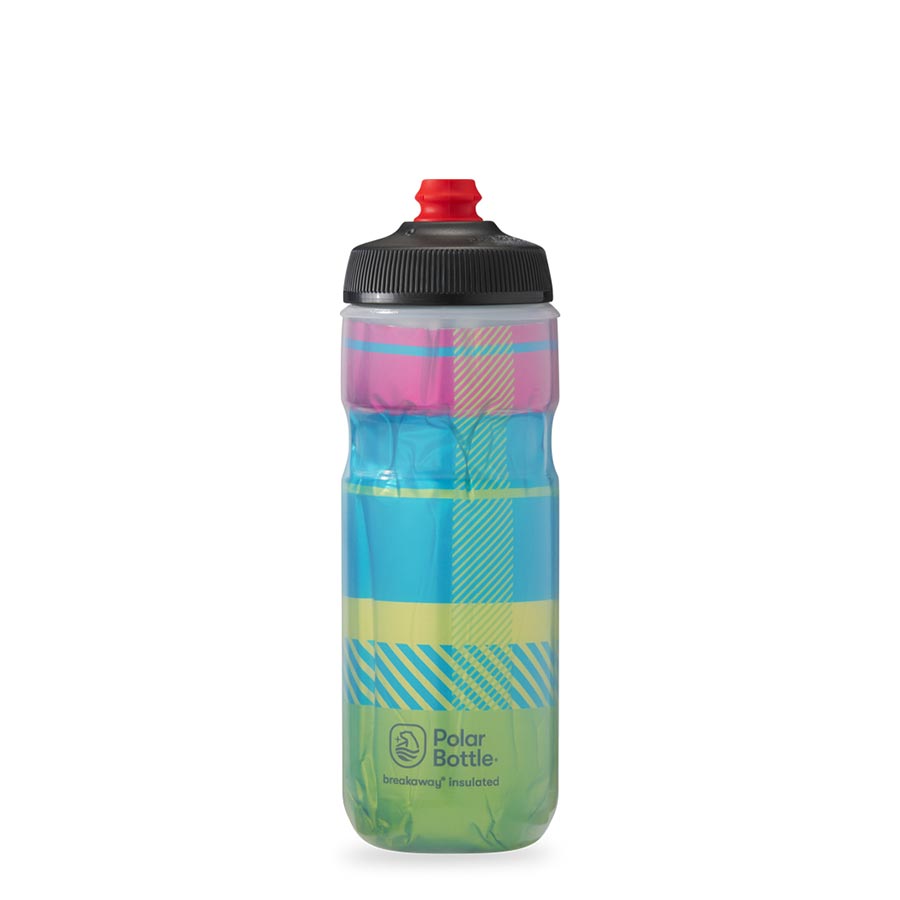 Polar Bottle Breakaway Water Bottle Green/Blue 20oz