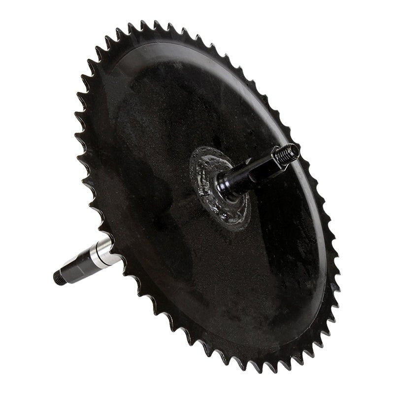 Exercisers Sunlite Sunlite F5 Trainer Repleacement Parts Chainwheel w/ BB Axle Black