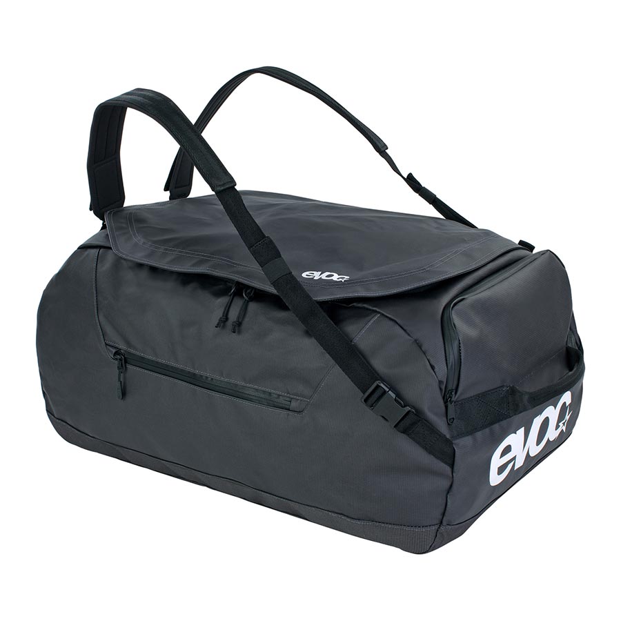 Luggage EVOC EVOC Duffle Bag 60L Carbon Grey/Black Dark Slate Gray