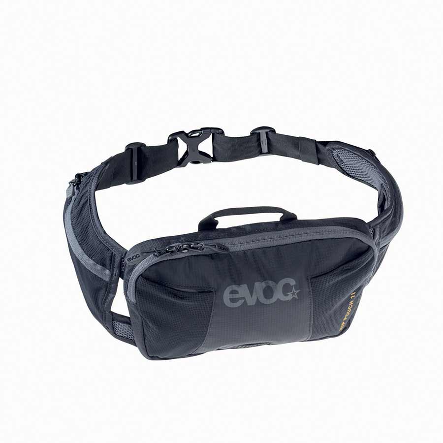 Hip Packs EVOC EVOC Hip Pouch Bag 1L Black Dark Slate Gray