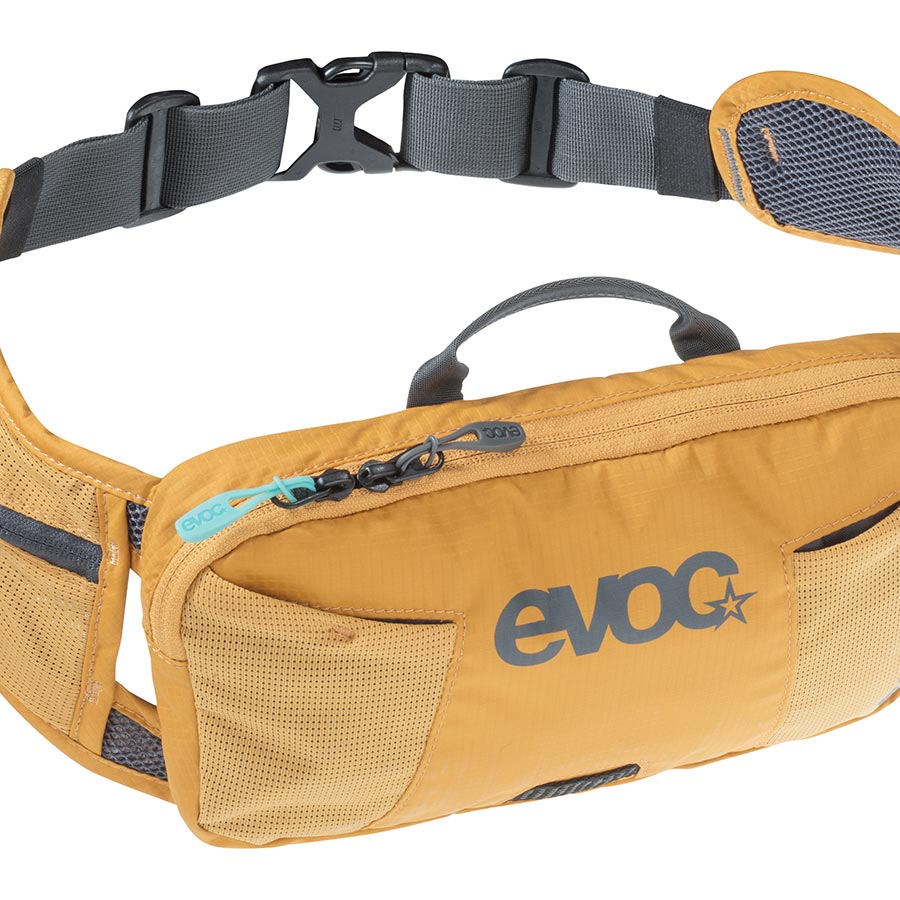 Hip Packs EVOC EVOC Hip Pouch Bag 1000ml Ocean Dark Khaki