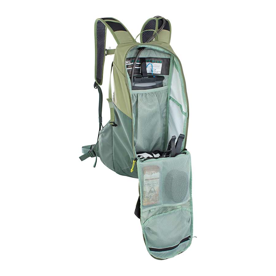 Hydration EVOC EVOC Ride 16 Hydration Bag Volume: 16L Bladder: Not included Light Olive - Olive Light Slate Gray