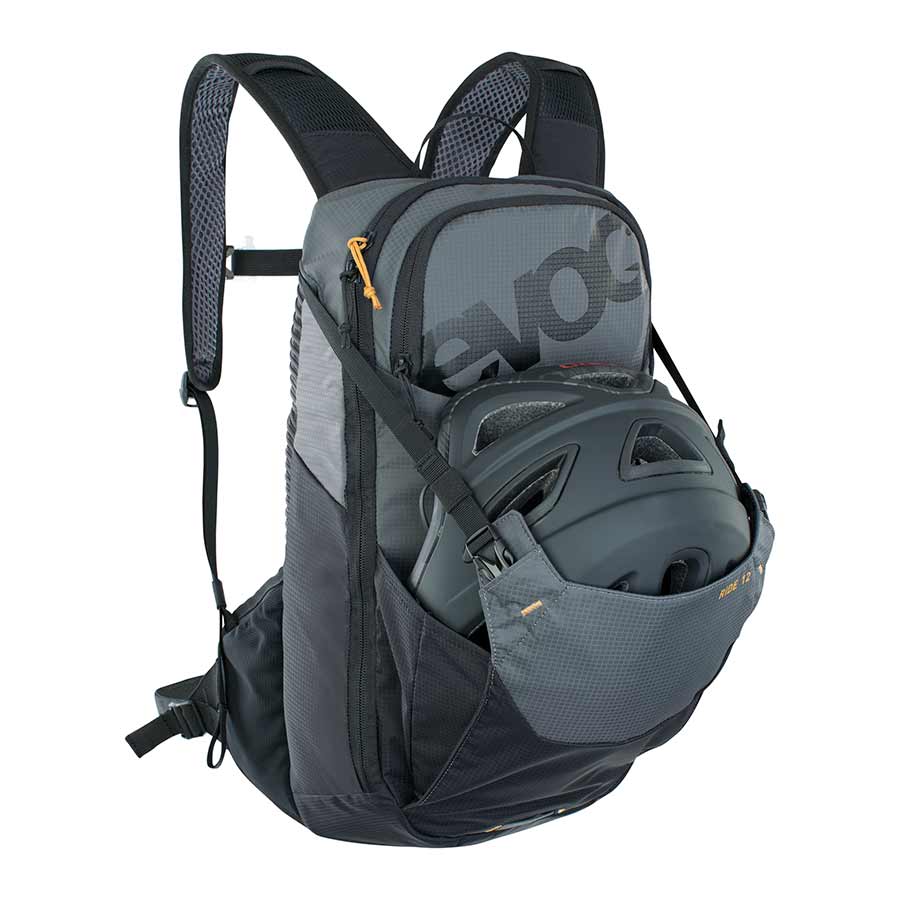 Hydration EVOC EVOC Ride 12 Hydration Bag Volume: 12L Bladder: Included (2L) Carbon/Grey Dark Slate Gray