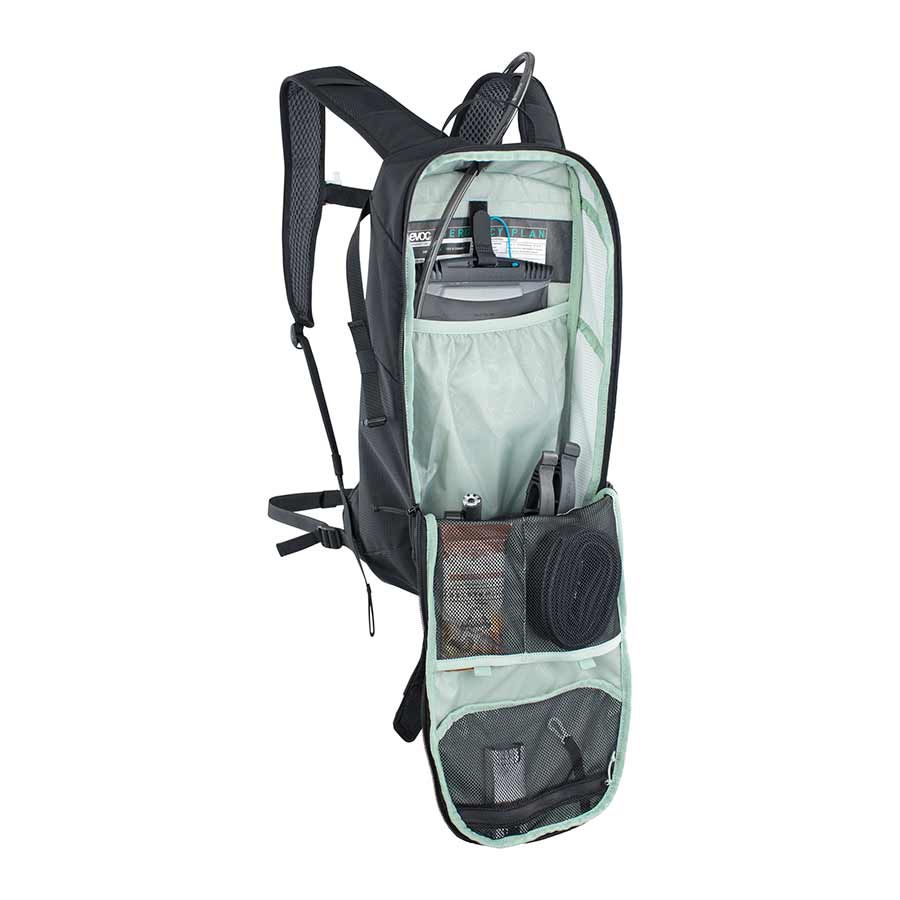 Hydration EVOC EVOC Ride 8 Hydration Bag Volume: 8L Bladder: Included (2L) Black Dark Slate Gray