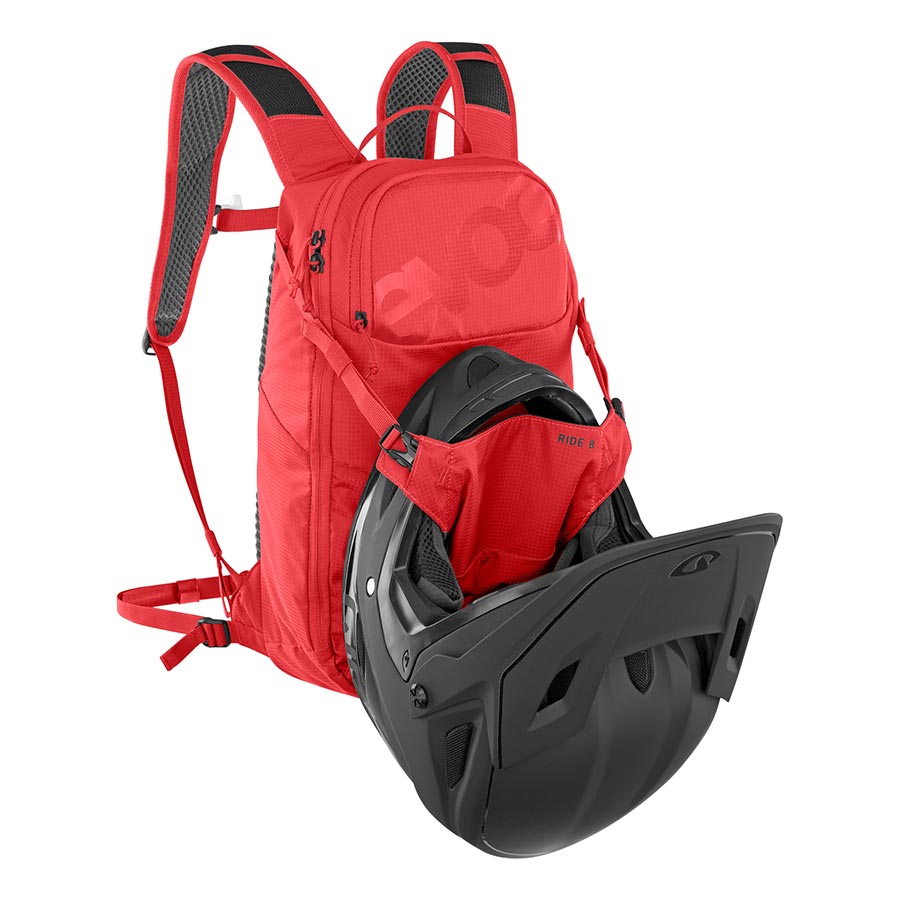 Hydration EVOC EVOC Ride 8 Hydration Bag Volume: 8L Bladder: Included (2L) True Red Dark Slate Gray