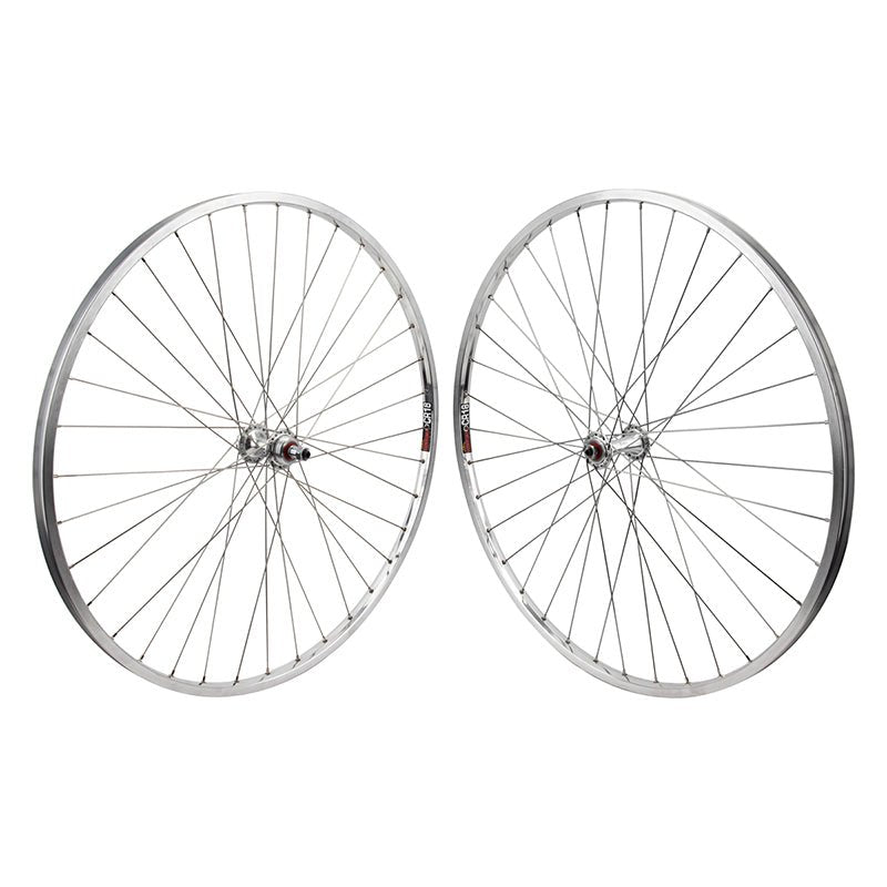 Wheels Wheel master Wheel master 27` Alloy Road Double Wall 27in Wheel SET Light Gray
