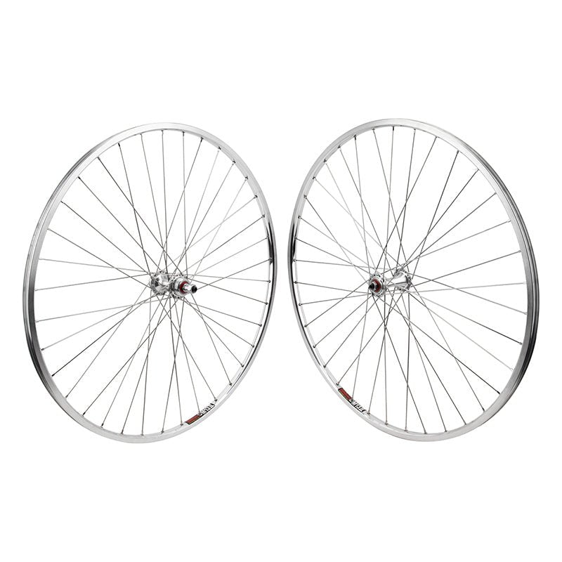 Wheels Wheel master Wheel master 700C Alloy Road Double Wall 700C Wheel SET Light Gray