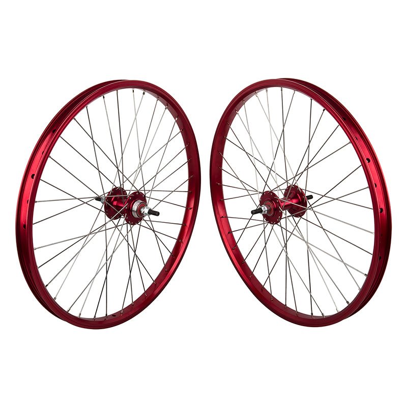 Wheels Black ops Black ops Black Ops DW1.1 Wheelset 24in Wheel SET Saddle Brown
