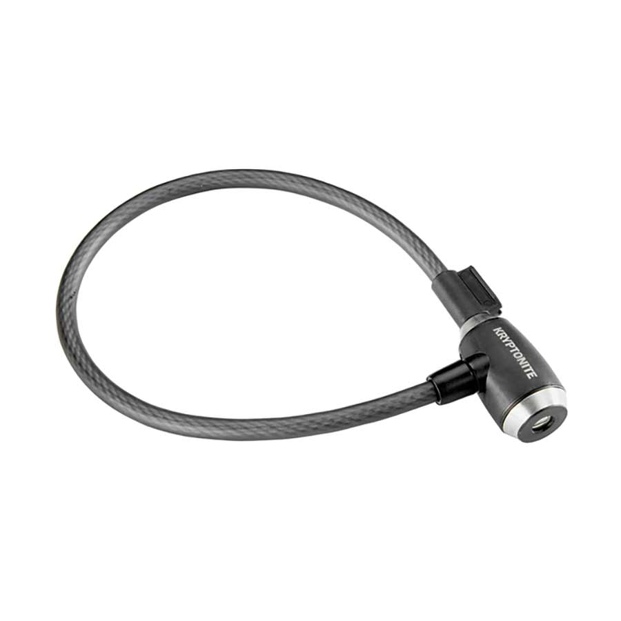 Cable Locks Kryptonite Kryptonite KryptoFlex 1265 Cable Lock - Keyed 65cm x 12mm Black Dim Gray