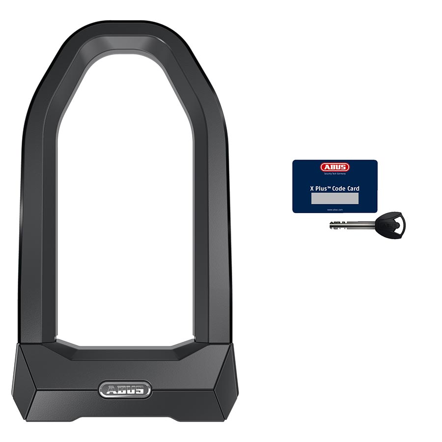 U-Lock Abus Abus Granit Super Extreme 2500 U-Lock -6 x 9" Black Dark Slate Gray
