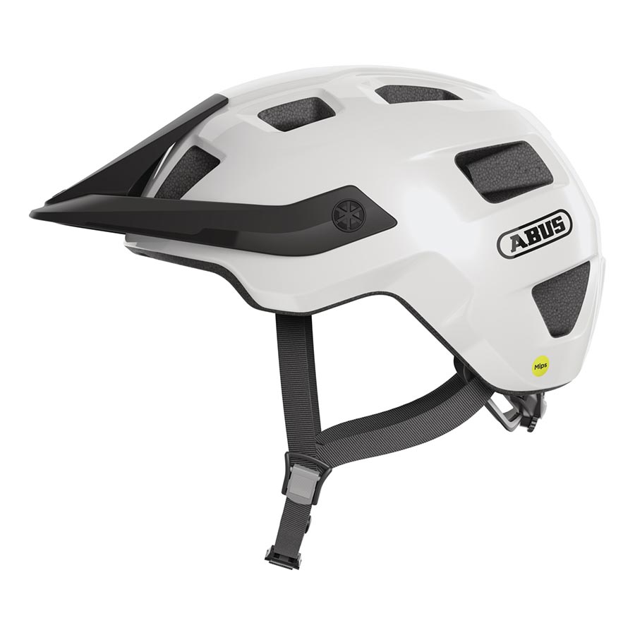 Helmets Abus Abus MoTrip MIPS Helmet S 51 - 55cm Shiny White Light Gray