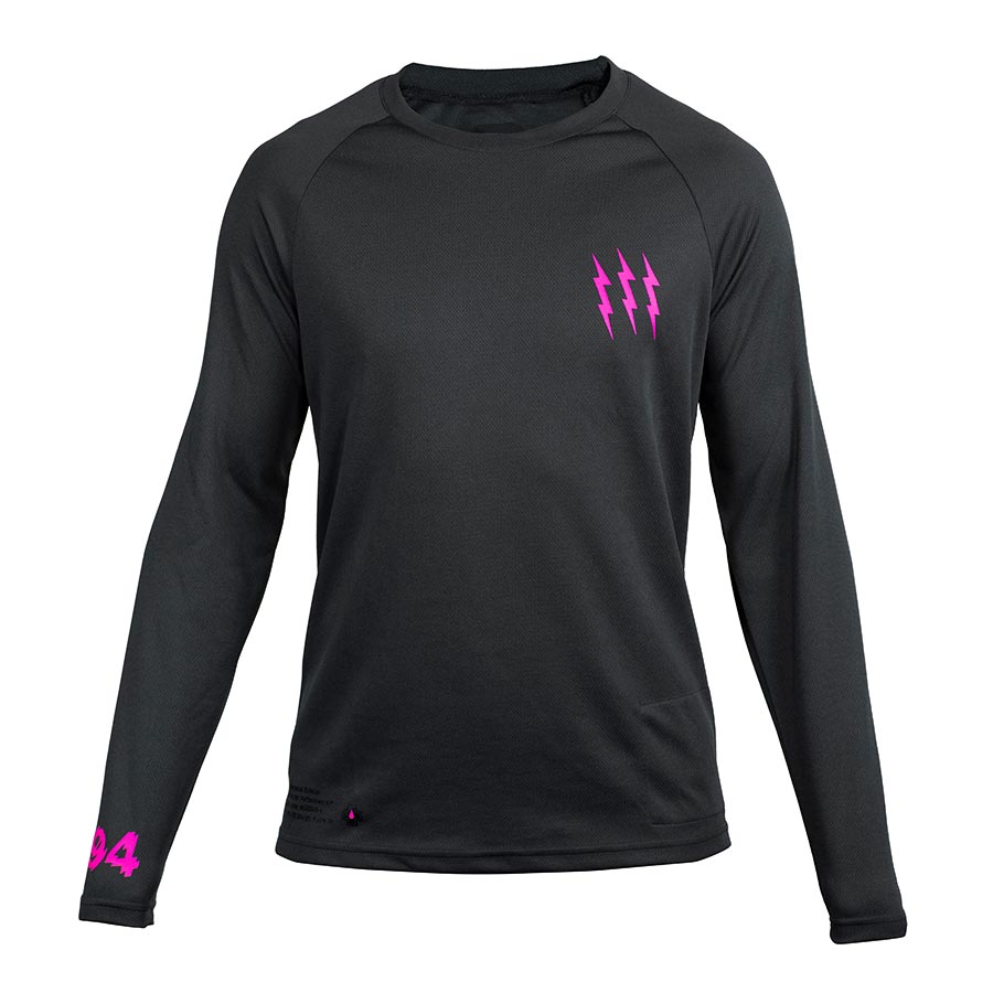 Jerseys Muc-Off Muc-Off Riders LS Jersey Long Sleeves Men Grey S Dark Slate Gray