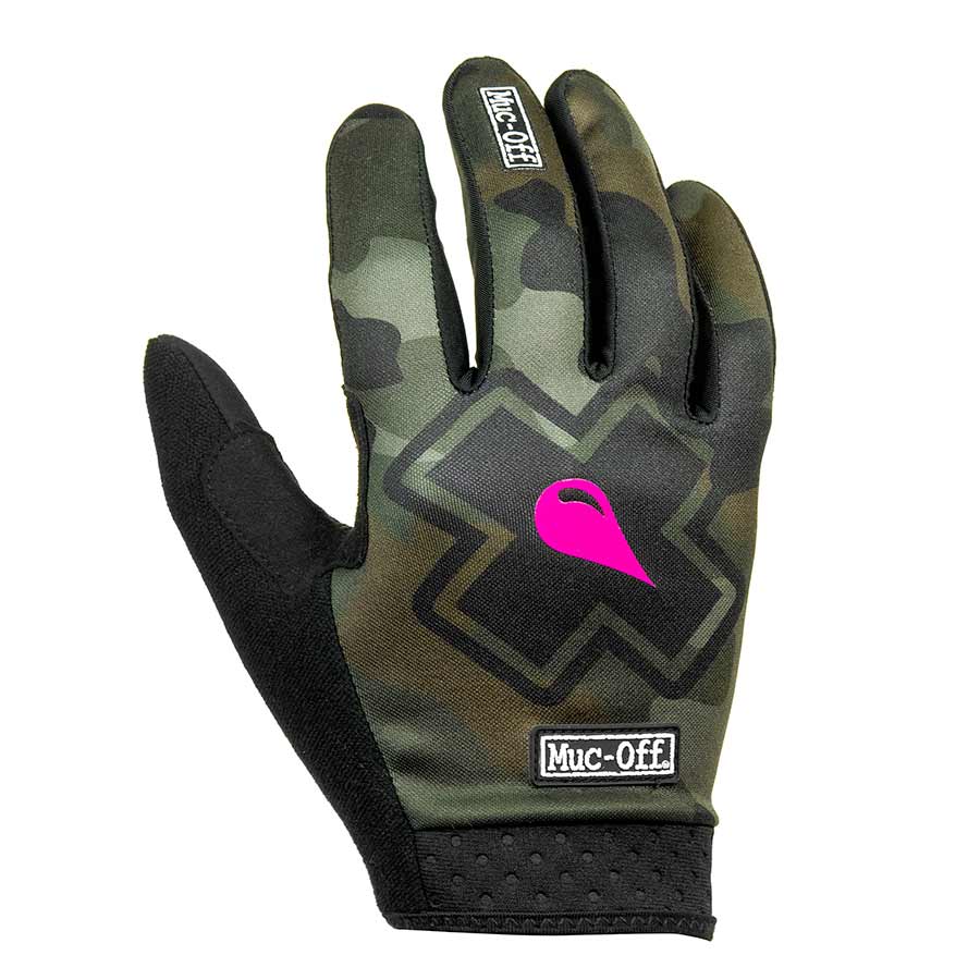 Full Finger Gloves Muc-Off Muc-Off MTB Ride Full Finger Gloves Unisex Camo S Pair Dark Slate Gray