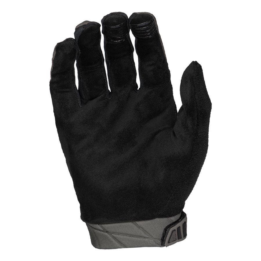 Full Finger Gloves Lizard Skins Lizard Skins Monitor Ops Full Finger Gloves Graphite Grey XXL Pair Black