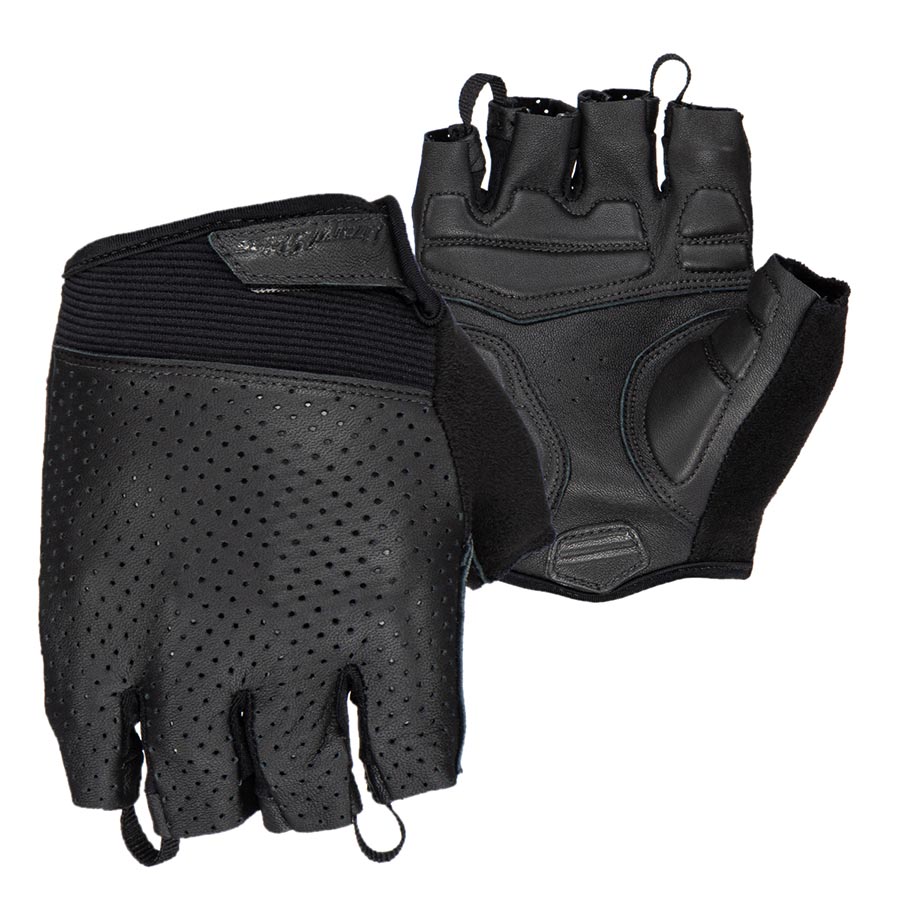 Short Finger Gloves Lizard Skins Lizard Skins Aramus Classic 2021 Short Finger Gloves Jet Black XS Pair Dark Slate Gray