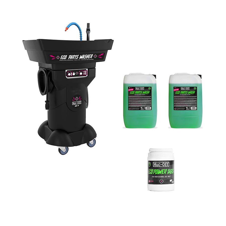 Cleaning Tools Muc-Off Muc-Off Eco Parts Washer Bundle 40L Dark Slate Gray