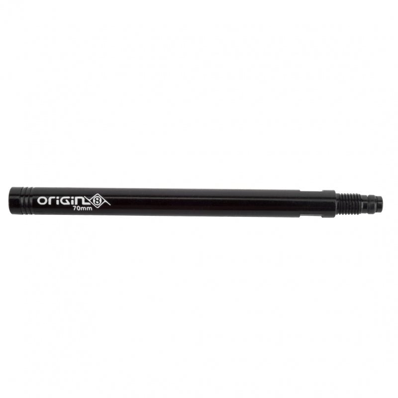 Valve Caps & Parts Origin8 Origin8 Integrated Valve Extender Integrated 70mm AL6061 Black Dark Slate Gray