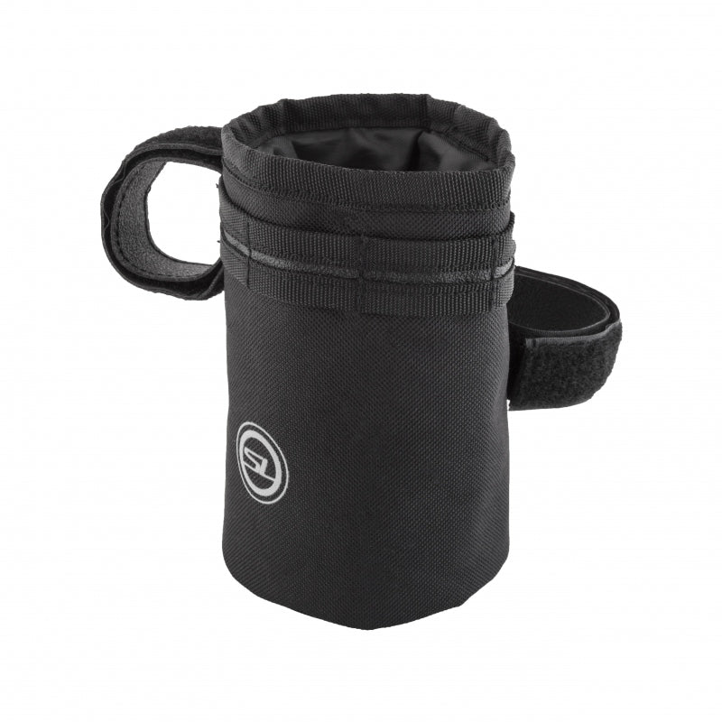 Hydration Sunlite Sunlite HandleBar All-Sack Insulated Drink Holder 600D Polyester Black 8x3.5` Velcro Straps Dark Slate Gray