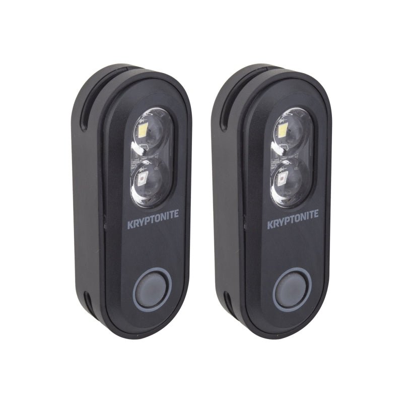 Lights Kryptonite Kryptonite Avenue F-70/R-35 Dual Mode Light Set Black Dark Slate Gray