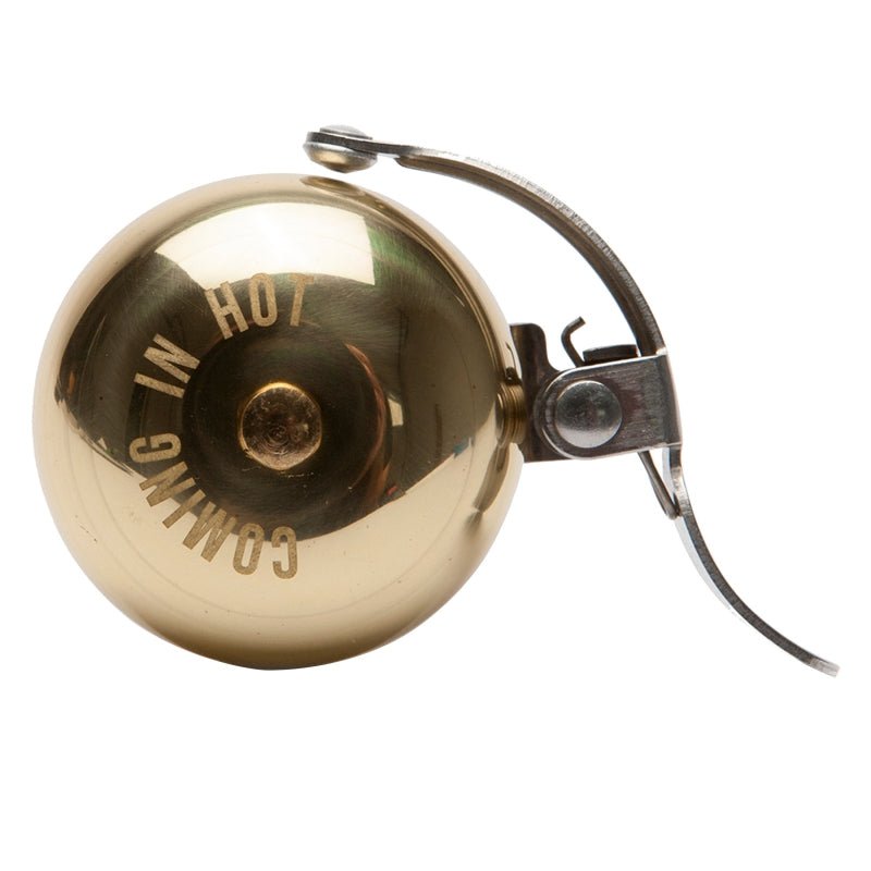 Bells and Horns Portland Design Works Portland Design Works King of Ding II COMING IN HOT Bell - Brass Dark Olive Green