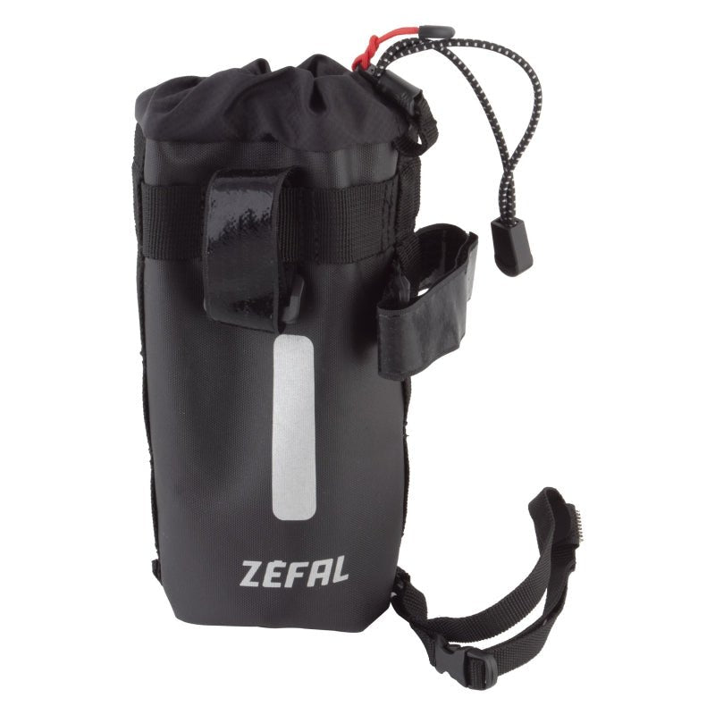 Hydration Zefal Zefal Z Adventure Pouch Bag Drink Holder/Stash Bag Polyester Black 67 c.i. Velcro Straps Dark Slate Gray