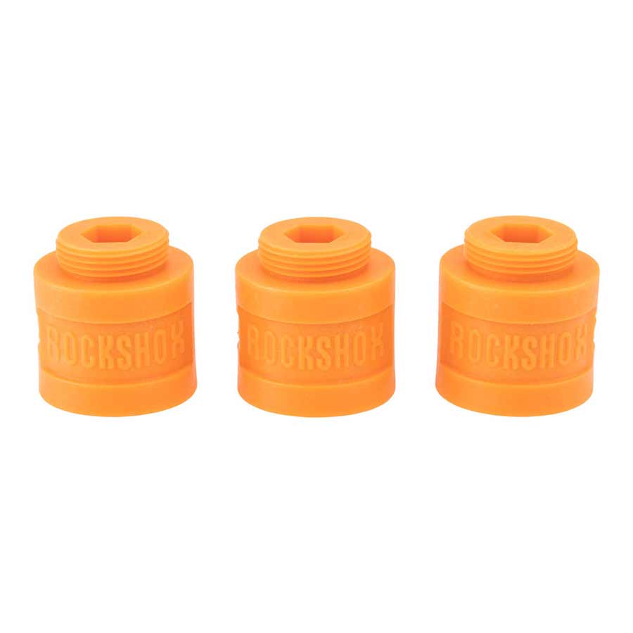 Air Springs & Parts RockShox RockShox Bottomless Tokens - 35mm Steel Tube Solo Air 35 Silver A1 Qty: 3 Coral