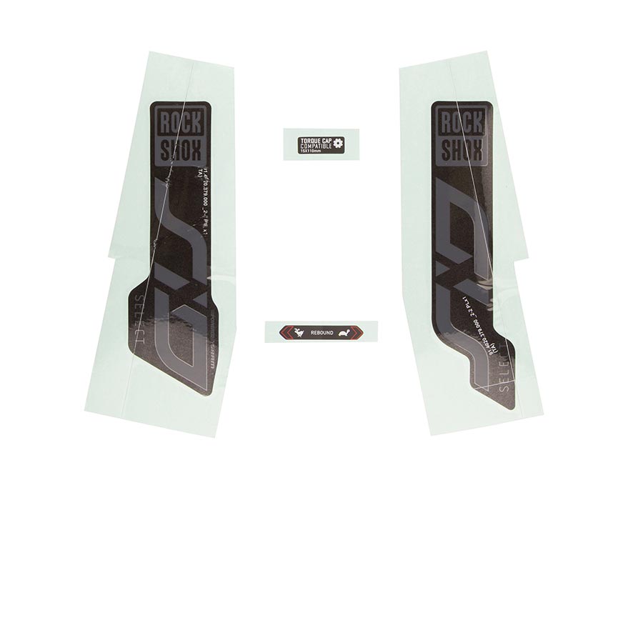Fork Decals RockShox RockShox Decal Kit for SID 120 SEL GGRY/DFB 11.4018.105.017 Light Gray