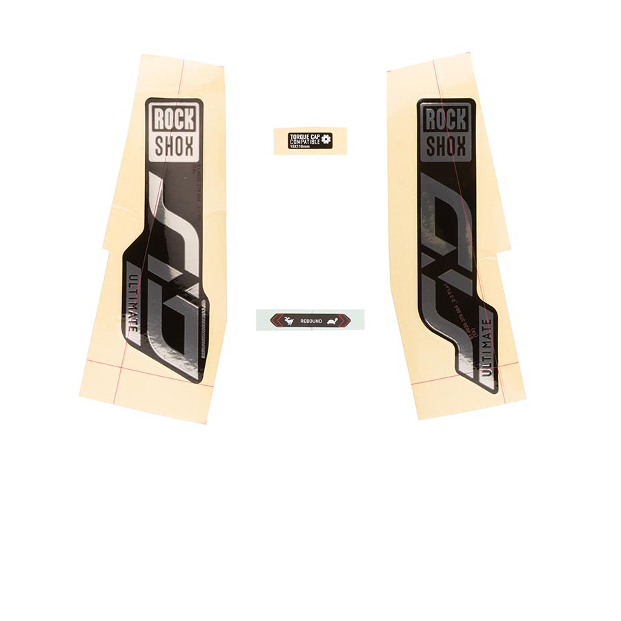 Fork Decals RockShox RockShox Decal Kit for SID 120 Ult GPLRF/FLB 11.4018.105.021 Bisque