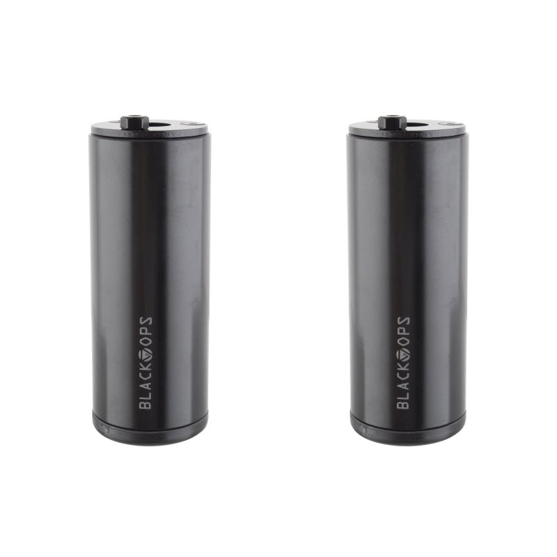 Axle Pegs Black ops Black ops Dual Core Axle Pegs 14mm - 3/8` Black 40mm Dim Gray