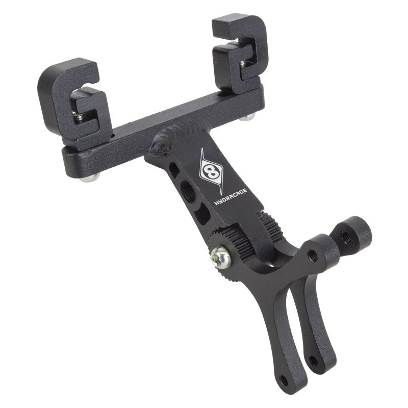Hydration Origin8 Origin8 HydroRail Dual Cage Saddle Mount AL6061 Black Saddle Rail Dark Slate Gray