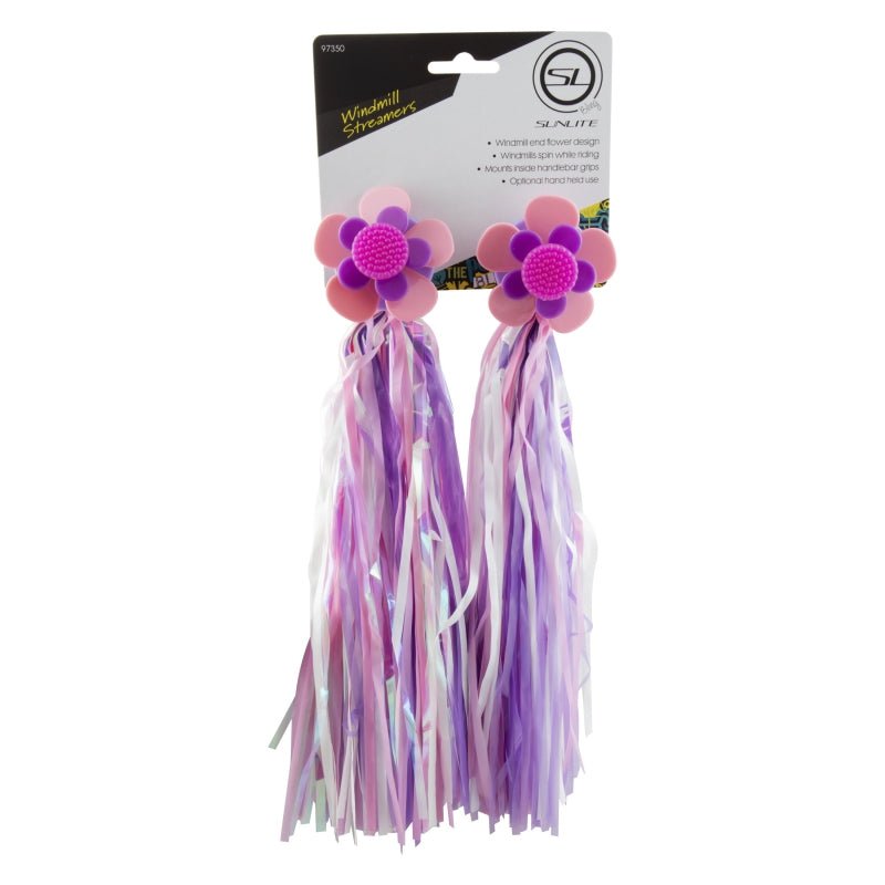 Grips Sunlite Sunlite Windmill Streamers Pink/Purple Gray