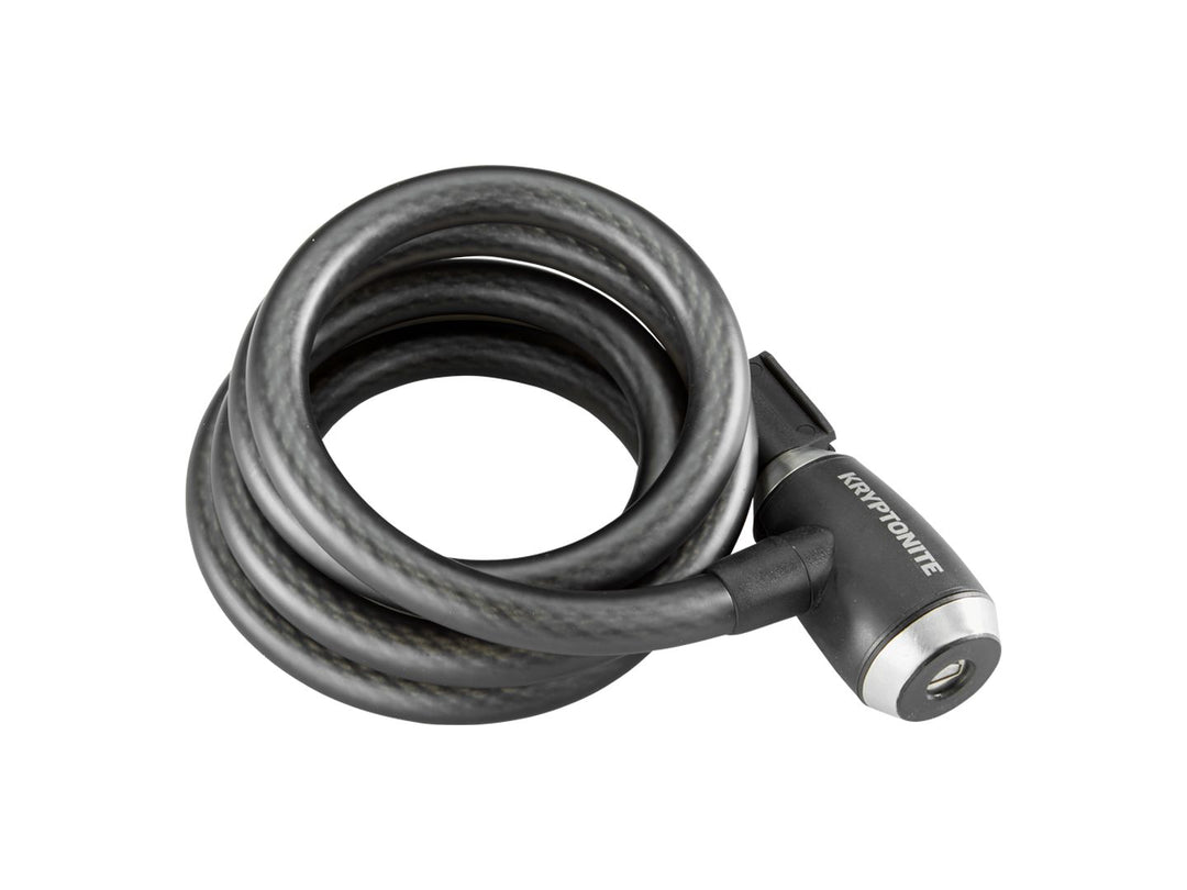 Cable Locks Kryptonite Kryptonite KryptoFlex 1518 Cable Lock - with Key 6 x 15mm Dark Slate Gray
