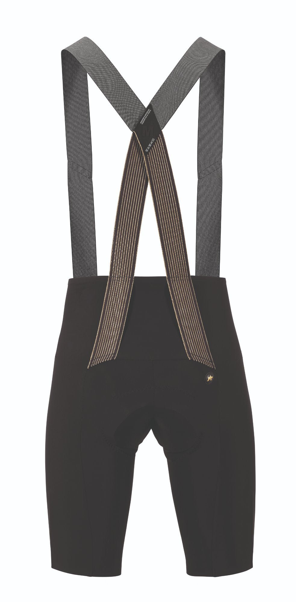 Men’s Assos Bib Shorts Flamme D'Or Back
