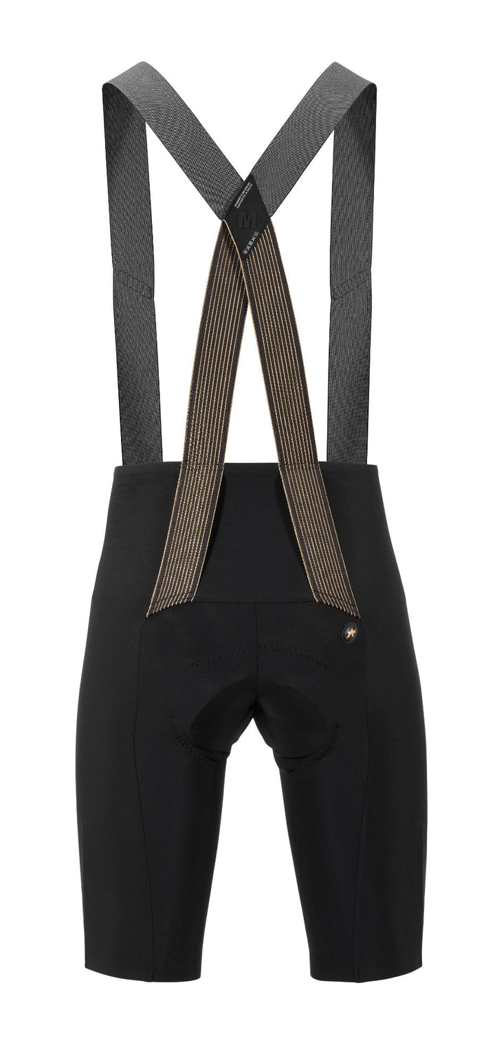 Men Assos Bib Shorts Flamme D'Or Back