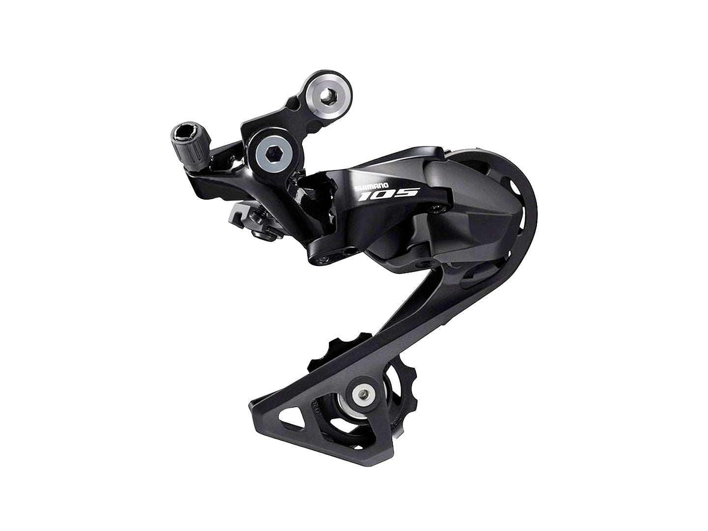 Rear Derailleurs Shimano Shimano 105 RD-R7000-GS Rear Derailleur - 11-Speed Medium Cage Black Dark Slate Gray